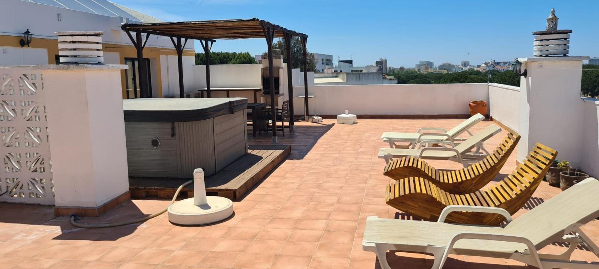 Appartement Penthouse With Panoramic View à Vilamoura Extérieur photo