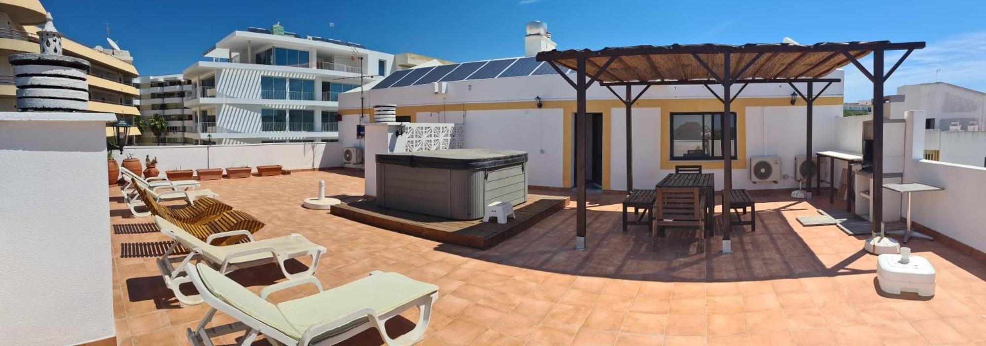 Appartement Penthouse With Panoramic View à Vilamoura Chambre photo